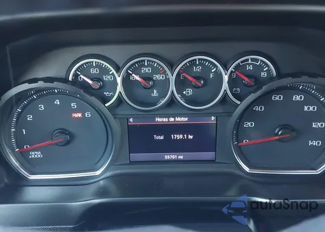 2021 Chevrolet Silverado 1500 4Wd Short Bed Lt Trail Boss z USA, uszkodzony, nr VIN 3GCPYFED5MG479832